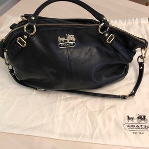 Large Coach Leather Handbag